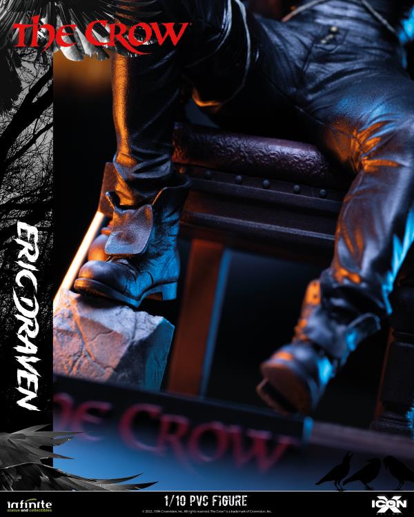 The Crow Icon X Eric Draven 1/10 Scale Figure