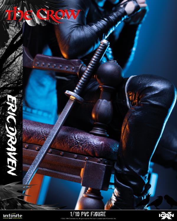 The Crow Icon X Eric Draven 1/10 Scale Figure