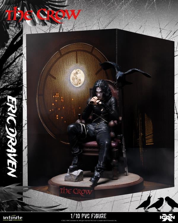 The Crow Icon X Eric Draven 1/10 Scale Figure