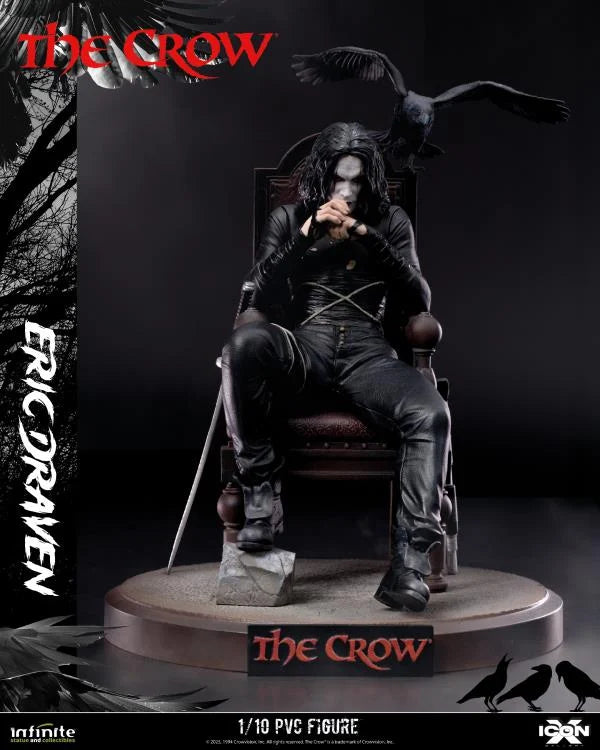 The Crow Icon X Eric Draven 1/10 Scale Figure