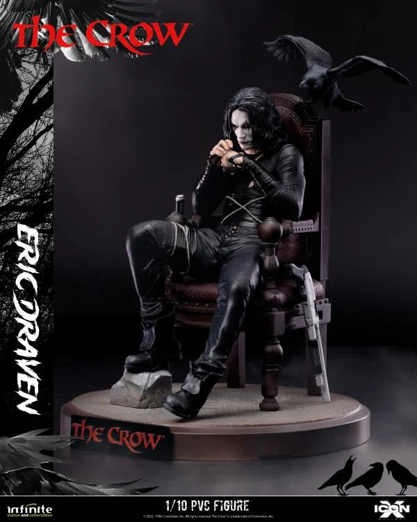 The Crow Icon X Eric Draven 1/10 Scale Figure