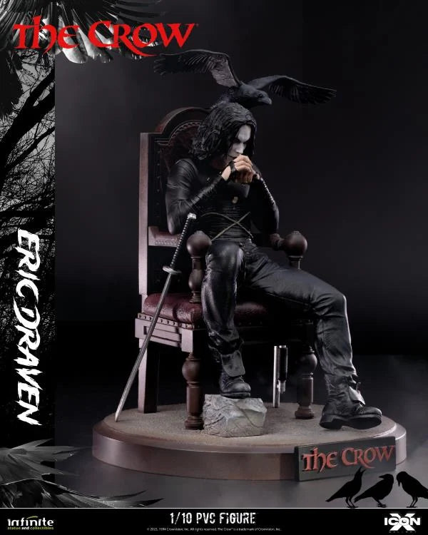 The Crow Icon X Eric Draven 1/10 Scale Figure