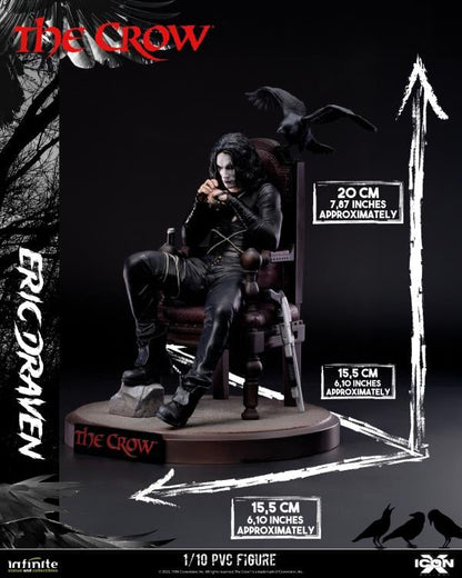 The Crow Icon X Eric Draven 1/10 Scale Figure