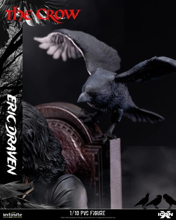 The Crow Icon X Eric Draven 1/10 Scale Figure