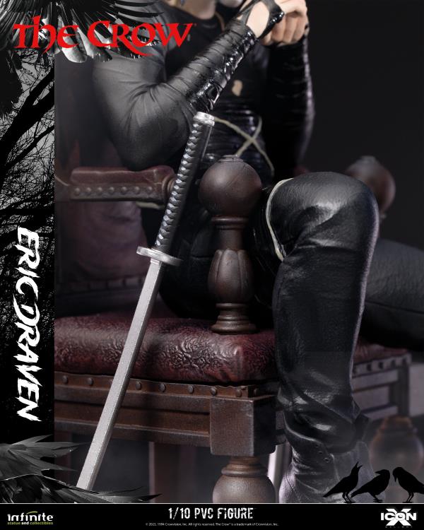 The Crow Icon X Eric Draven 1/10 Scale Figure