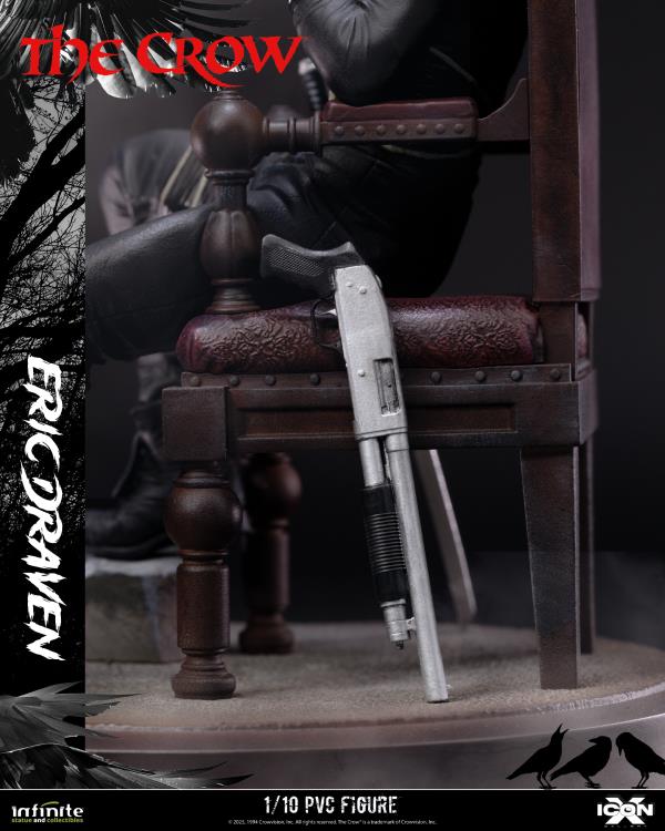 The Crow Icon X Eric Draven 1/10 Scale Figure