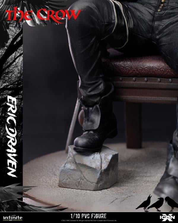 The Crow Icon X Eric Draven 1/10 Scale Figure