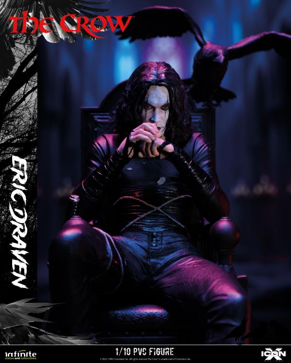 The Crow Icon X Eric Draven 1/10 Scale Figure