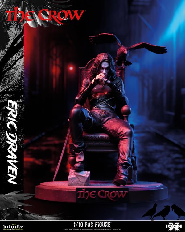 The Crow Icon X Eric Draven 1/10 Scale Figure
