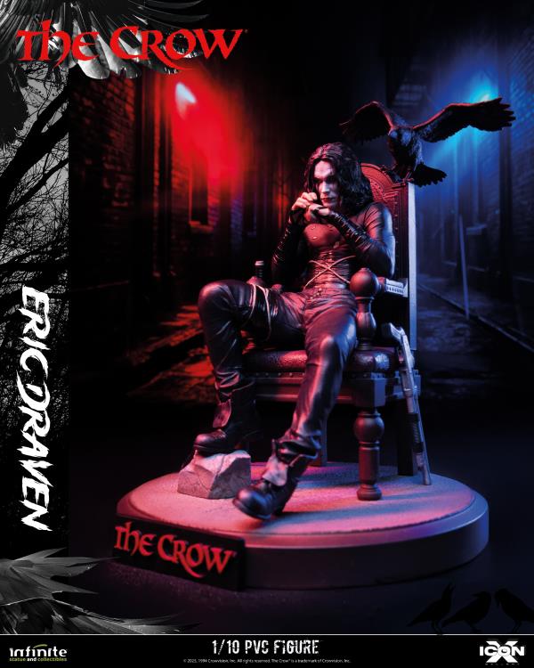 The Crow Icon X Eric Draven 1/10 Scale Figure