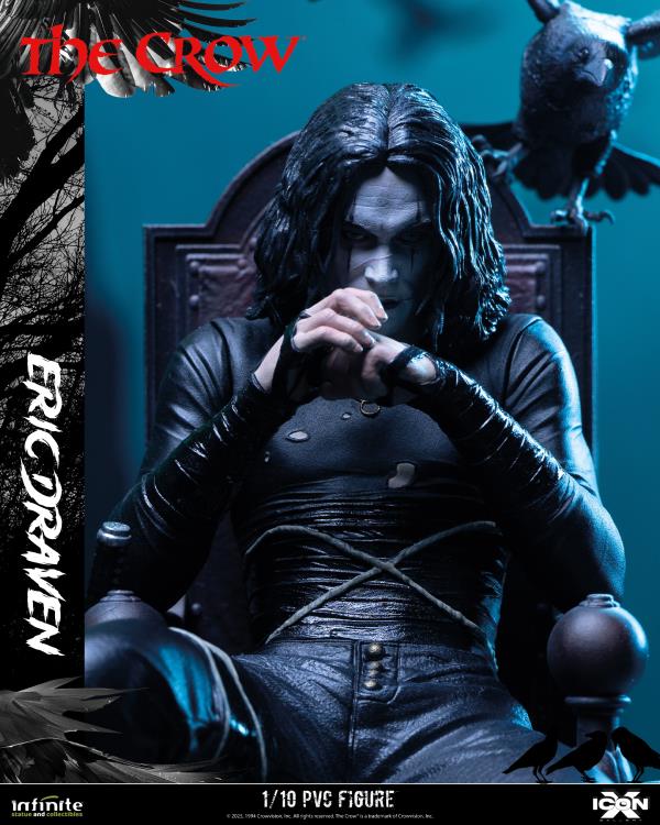 The Crow Icon X Eric Draven 1/10 Scale Figure