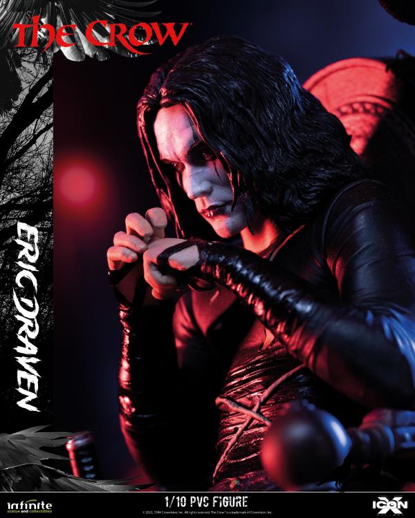 The Crow Icon X Eric Draven 1/10 Scale Figure