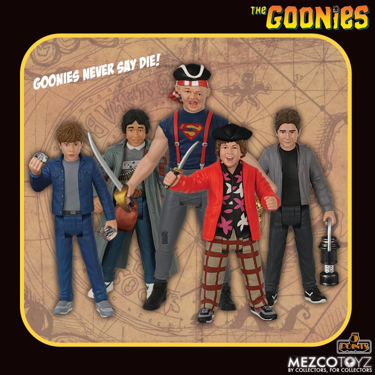 The Goonies 5 Points Set of 5 Figuras