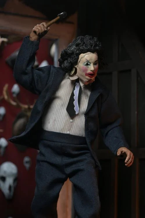 The Texas Chainsaw Massacre Leatherface with Pretty Woman Mask Clothed Action Figure