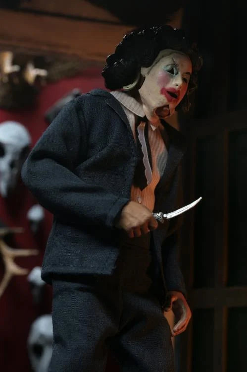 The Texas Chainsaw Massacre Leatherface with Pretty Woman Mask Clothed Action Figure