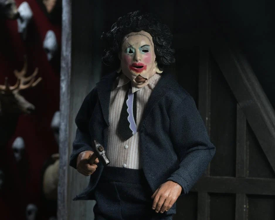 The Texas Chainsaw Massacre Leatherface with Pretty Woman Mask Clothed Action Figure