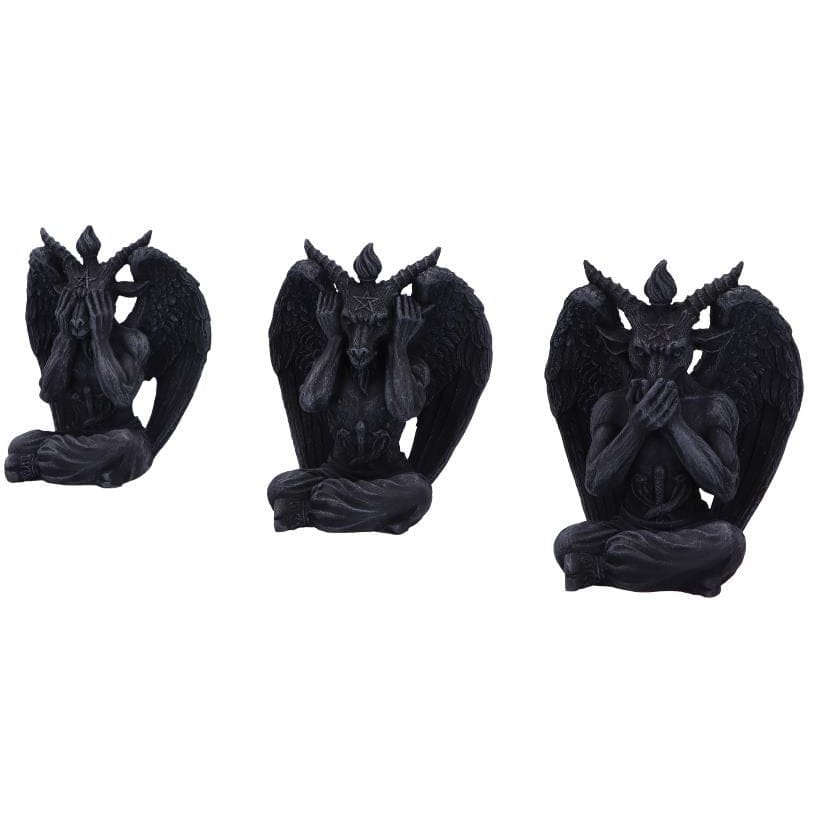 Three Wise Baphomet 10cm