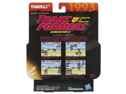 Transformers Tiger Electronics Hand Held Videojuego