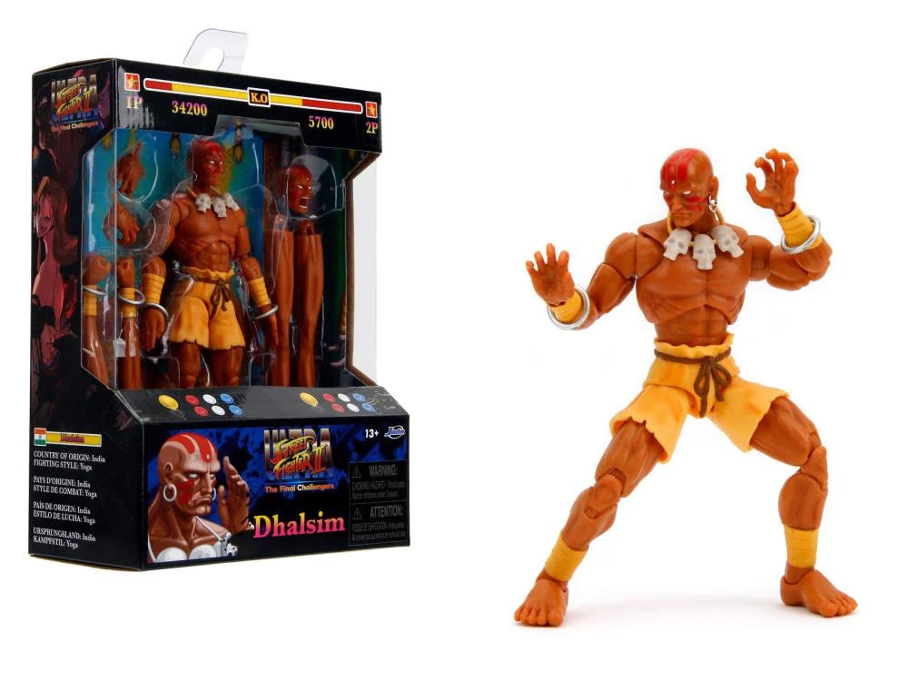 Ultra Street Fighter II: The Final Challengers Dhalsim Figura Acción