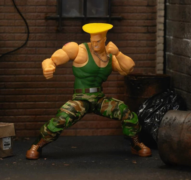 Ultra Street Fighter II The Final Challengers Guile Figura Acción