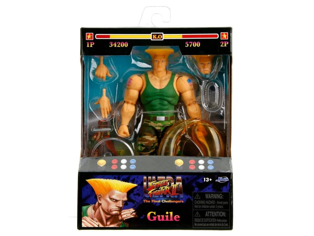 Ultra Street Fighter II The Final Challengers Guile Figura Acción