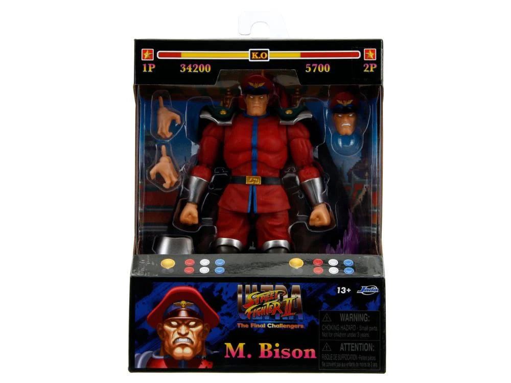 Ultra Street Fighter II The Final Challengers M. Bison Figura Acción