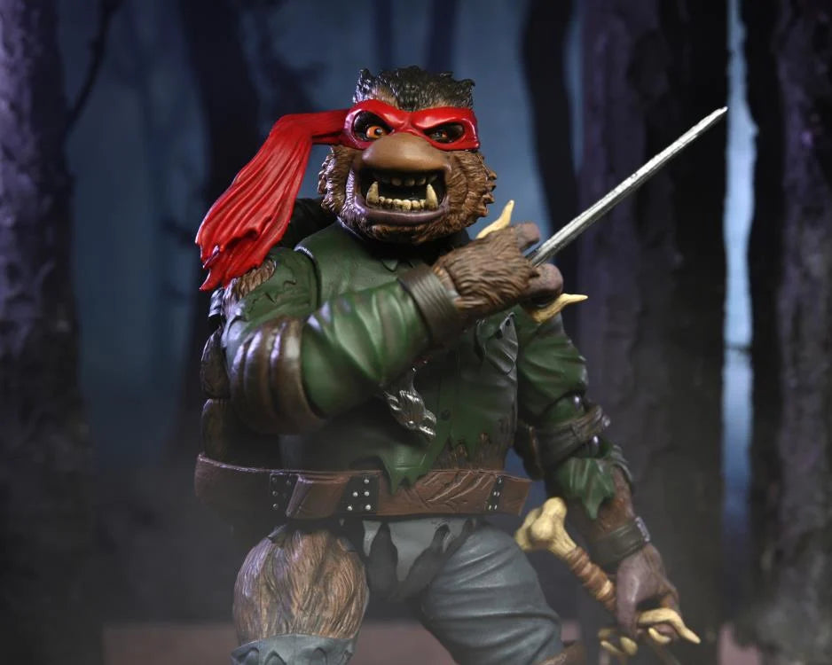 Universal Monsters x Teenage Mutant Ninja Turtles Ultimate Raphael as Wolfman