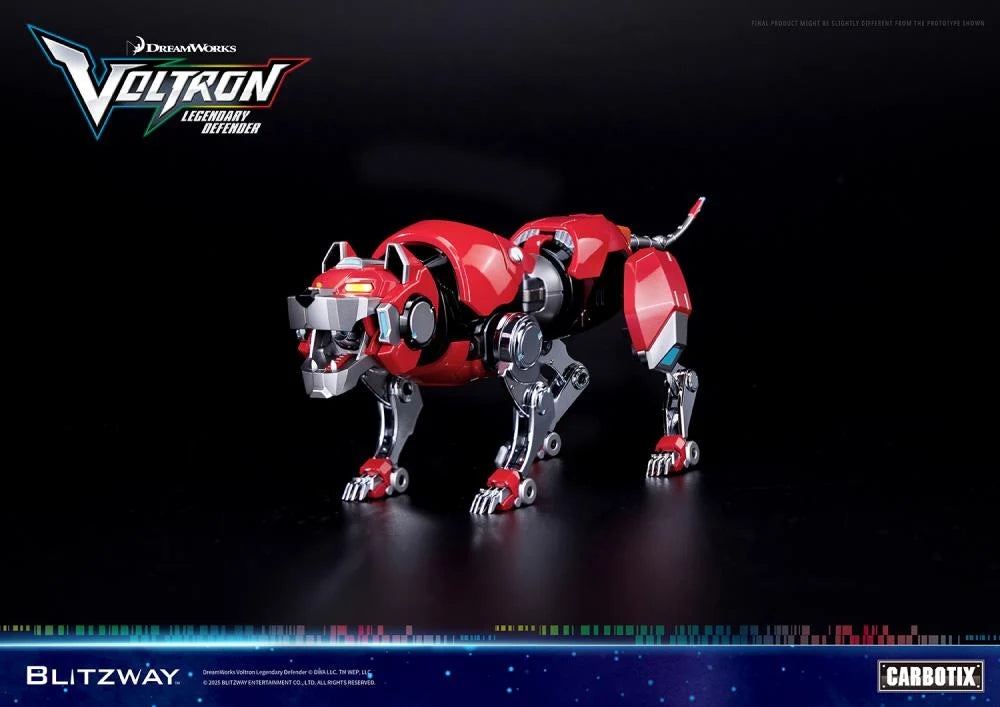 Red Lion de Figura Voltron Legendary Defender Blitzway Carbotix