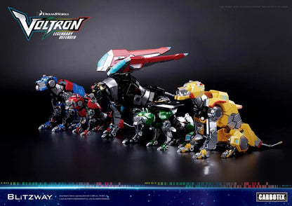 Cinco Lions de Figura Voltron Legendary Defender Blitzway Carbotix