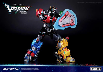 Postura de defensa de Figura Voltron Legendary Defender Blitzway Carbotix