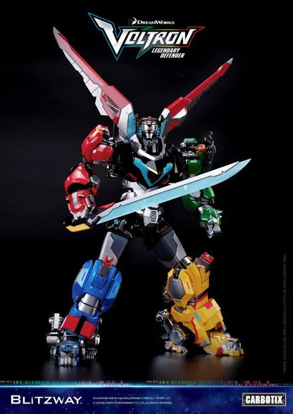 Postura con alas y espada de Figura Voltron Legendary Defender Blitzway Carbotix