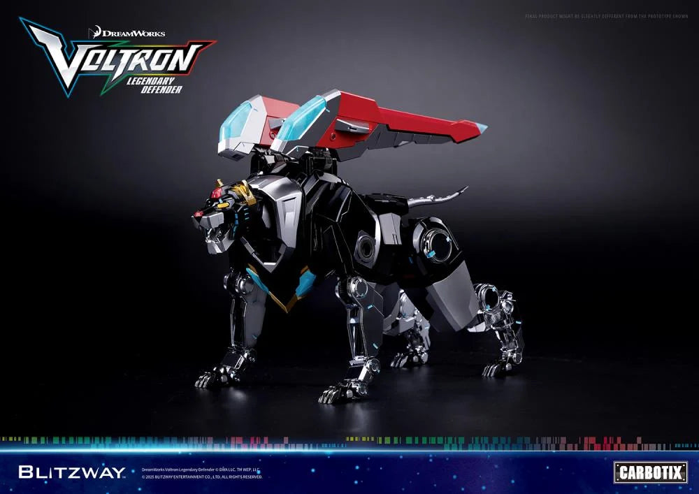 Black Lion de Figura Voltron Legendary Defender Blitzway Carbotix