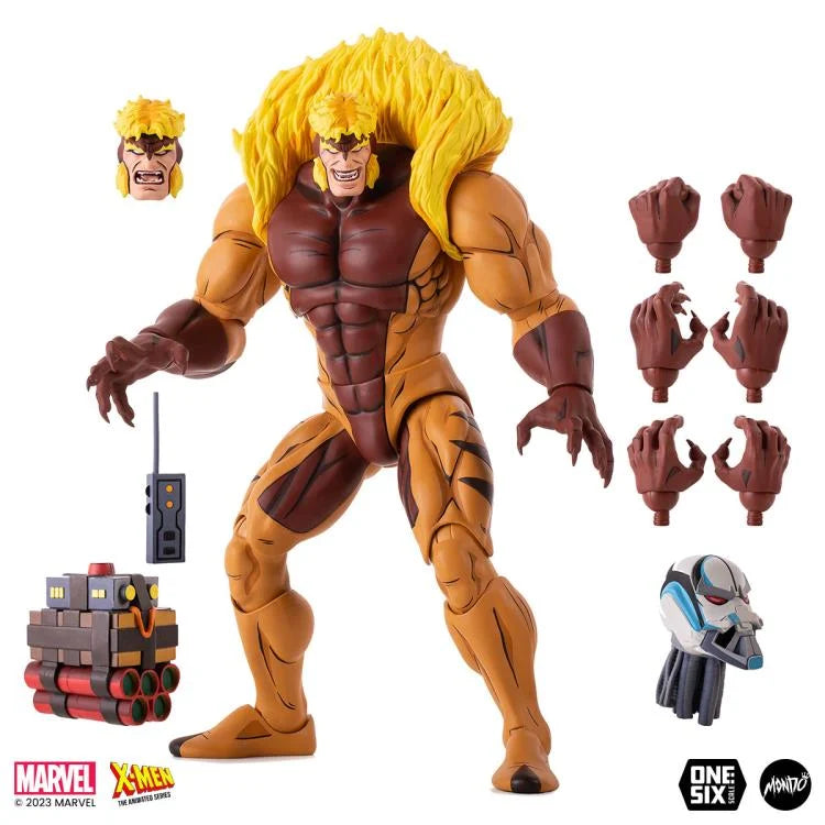 X-Men The Animated Series Sabretooth 1/6 Scale Action Figure