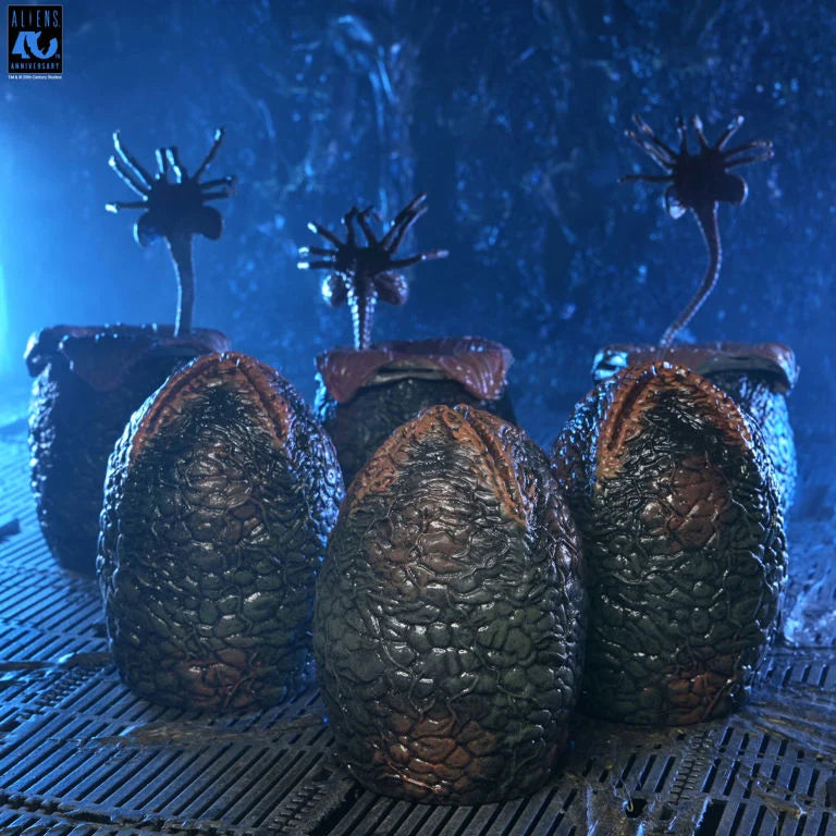 Aliens 40th Anniversary Xenomorph Eggs Set 6 Pack in Collectible Carton