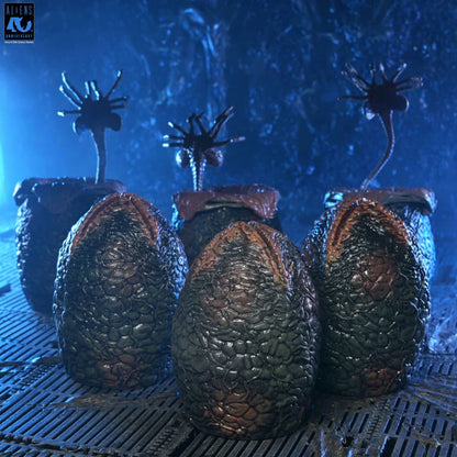 Aliens 40th Anniversary Xenomorph Eggs Set 6 Pack in Collectible Carton