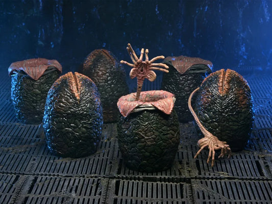 Aliens 40th Anniversary Xenomorph Eggs Set 6 Pack in Collectible Carton
