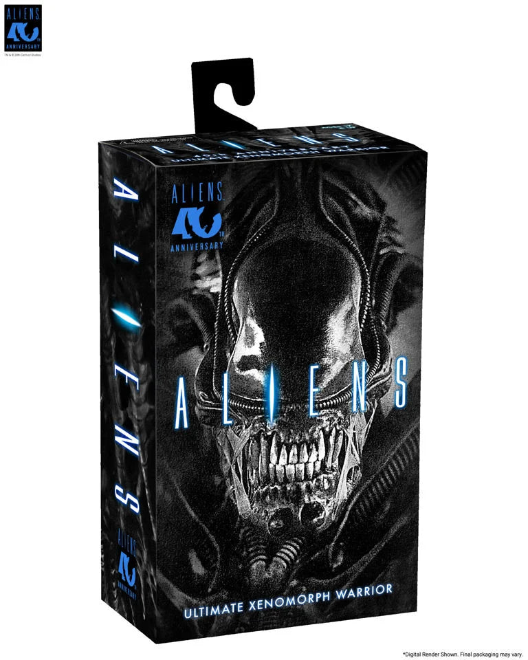 Aliens 40th Anniversary Ultimate Warrior Xenomorph Action Figure