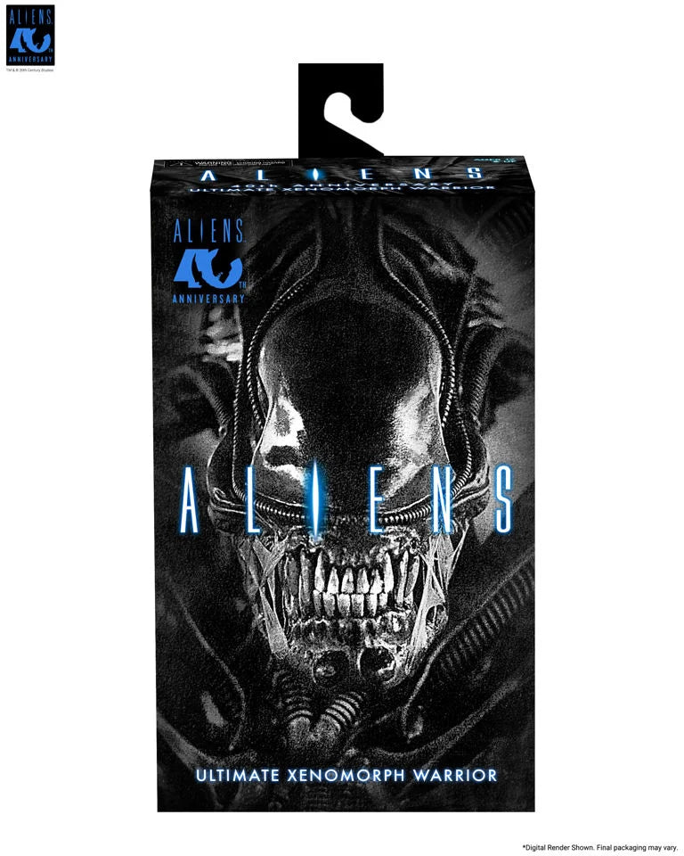 Aliens 40th Anniversary Ultimate Warrior Xenomorph Action Figure