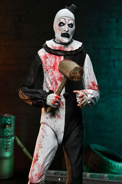 Terrifier 2 Ultimate Art the Clown (Blood Splattered) Action Figure
