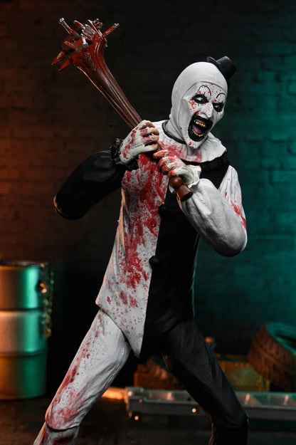 Terrifier 2 Ultimate Art the Clown (Blood Splattered) Action Figure