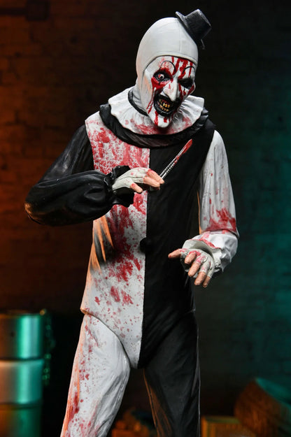 Terrifier 2 Ultimate Art the Clown (Blood Splattered) Action Figure