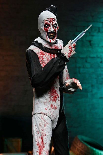 Terrifier 2 Ultimate Art the Clown (Blood Splattered) Action Figure