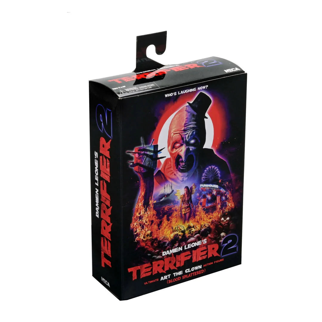 Terrifier 2 Ultimate Art the Clown (Blood Splattered) Action Figure