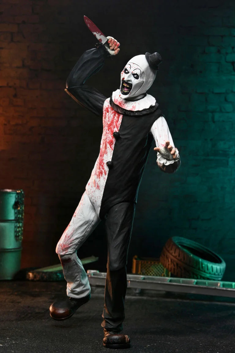 Terrifier 2 Ultimate Art the Clown (Blood Splattered) Action Figure