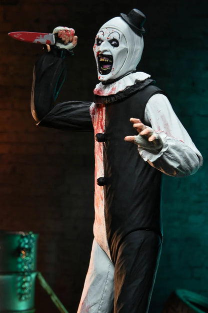 Terrifier 2 Ultimate Art the Clown (Blood Splattered) Action Figure