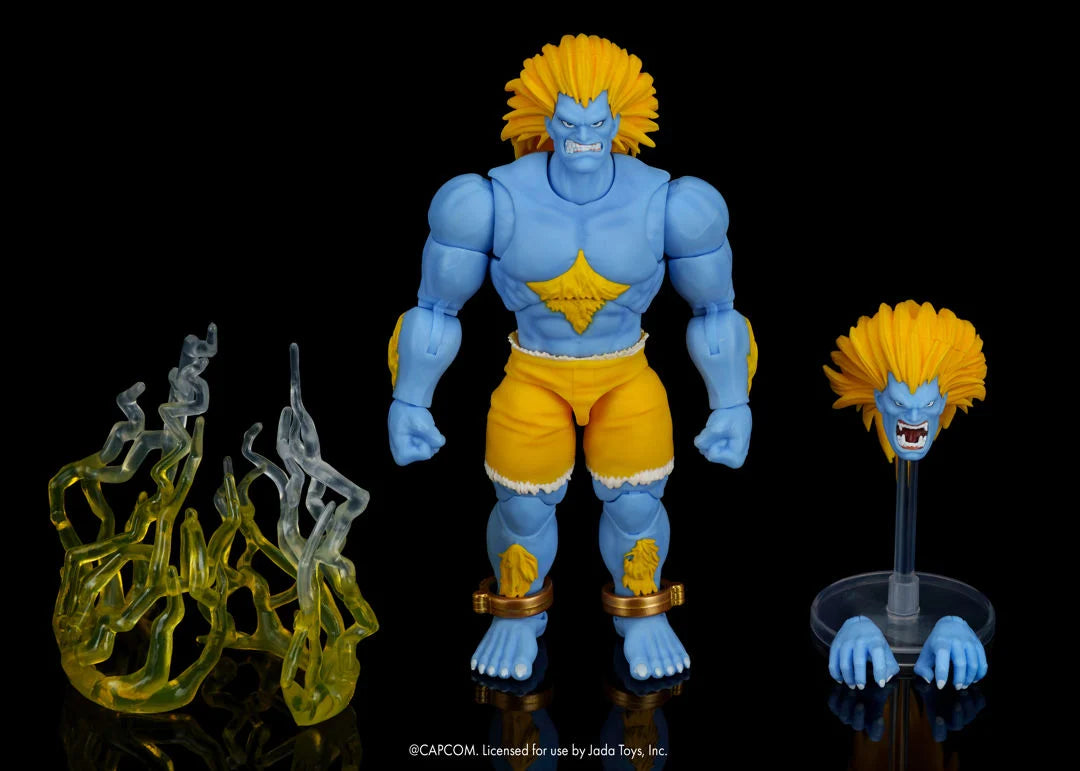 Ultra Street Fighter II: The Final Challengers Blanka (Player 2 Ver.) 1/12 Scale Action Figure