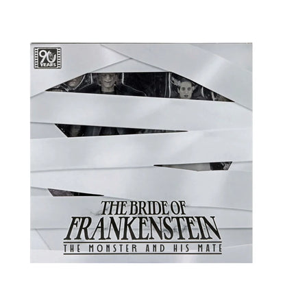 Universal Monsters The Bride of Frankenstein 90th Anniversary The Monster and His Mate Action Figure Two-Pack