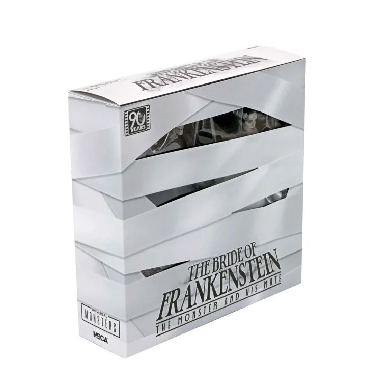Universal Monsters The Bride of Frankenstein 90th Anniversary The Monster and His Mate Action Figure Two-Pack
