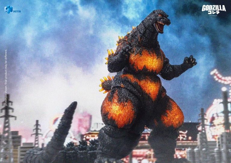 Godzilla vs. Destoroyah (1995) Burning Godzilla Action Figure
