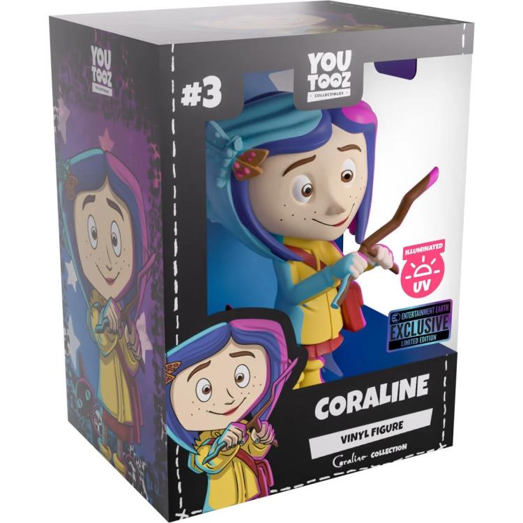 Coraline Illuminated Coraline Exclusive Limited Edition Vinyl Figure